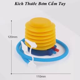 Thumbnail Bơm Tay Mini Dậm Chân Bơm Phao Bơi – Bóng Yoga Đa Năng Chính Hãng Amalife [Bơm Nhựa] 1
