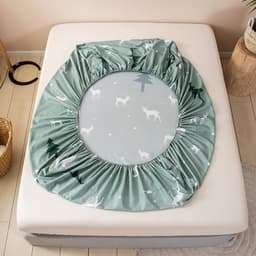 Thumbnail Bộ chăn hè ZingZingMart chất liệu poly cotton mềm mịn mẫu vũ trụ xám 3
