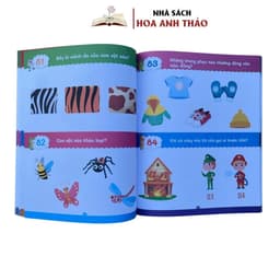 Thumbnail Sách - 101 Câu Hỏi Đáp Rèn luyện Trí Thông Minh - Mẹ Hỏi Bé Trả Lời Dành Cho Bé 3 đến 6 tuổi ( Bộ 3 quyển lẻ tuỳ chọn) 4