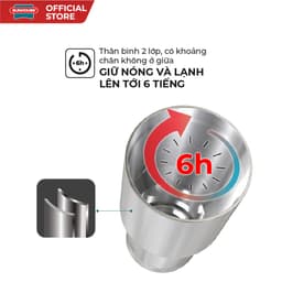Thumbnail Ly nước giữ nhiệt 900ML inox Omron 1