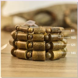Thumbnail Vòng Tay Trầm Hương Trụ Trúc Size 8/10/12/14mm Trầm Tốc Việt Mùi Dịu Nhẹ | MTH JEWELRY 4