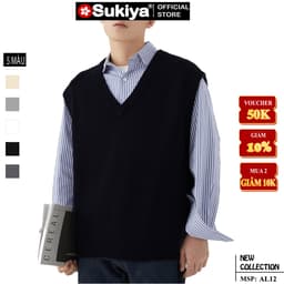 Thumbnail Áo Len Nam GhiLe SUKIYA Cộc Tay Chất Len Lông Cừu Mềm Mịn Đủ Size Mẫu Mới Nhất 2024 AL43 4