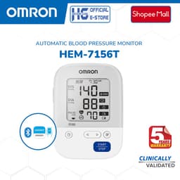 Thumbnail Máy Đo Huyết Áp Bắp Tay Kết Nối Bluetooth OMRON HEM-7156T | Cho Kết Quả Chính Xác Như Đo Tại Phòng Khám , Bệnh Viện 2