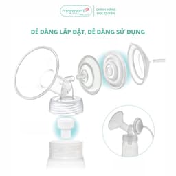 Thumbnail Van Chặn Sữa Silicone Sản Xuất bởi Maymom, Dùng Cho Chặn Sữa Ngắn/Dài Maymom - Cimilre 3
