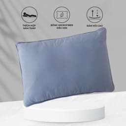 Thumbnail Ruột gối nằm K-Bedding By Everon kích thước 45x65cm - Gòn lông vũ, gối nằm thấp, màu ngẫu nhiên 1