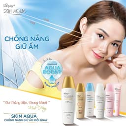 Thumbnail Kem Chống Nắng Sunplay Skin Aqua Dưỡng Trắng Mịn, Ngừa Mụn, Dưỡng Ẩm Cho Mọi Loại Da SPF 50+ PA+++++ 2