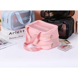 Thumbnail Túi Đựng mỹ Phẩm Hai Ngăn Bamozo Washbag Có Tay Cầm Tiện Dụng 1