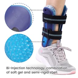 Thumbnail Đai nẹp hỗ trợ mắt cá chân VELPEAU cố định đảo ngược được trái và phải cải thiện tổn thương gân chơi thể thao cho nam nữ 4