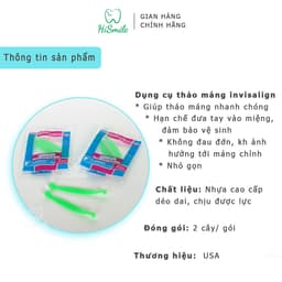 Thumbnail Dụng cụ tháo máng trong suốt Dynaflex cho người chỉnh nha 1