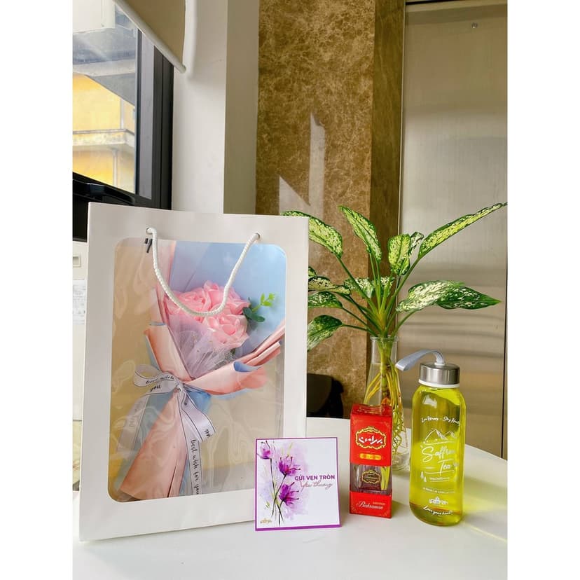 Ảnh Set quà 20/10 Nhụy hoa nghệ tây thương hiệu Saffron Việt Nam - món quà tặng mẹ, vợ, người yêu, đồng nghiệp 3