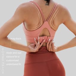 Thumbnail MOVING PEACH Áo Lót Thể Thao Nâng Ngực Nữ Không Dây JBJ 3