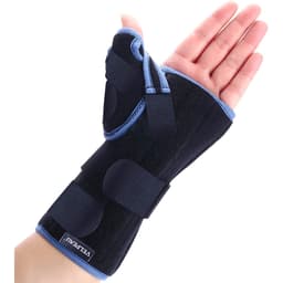 Thumbnail Nẹp đeo cổ tay Velpeau với găng tay bảo vệ ngón cái cho bệnh hội chứng De Quervain, đau cổ tay, ổn định cho viêm gân, viêm khớp, trật khớp & gãy xương hỗ trợ cánh tay. 3