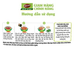 Thumbnail Nước Dùng Lẩu Riêu Cua Barona 230g tươi ngon chuẩn vị không cần nêm nếm 3