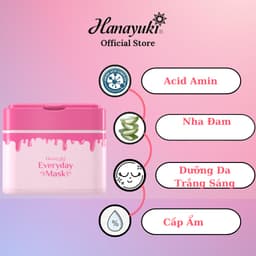 Thumbnail Mặt Nạ Dưỡng Da Hàng Ngày, Mặt Nạ Hanayuki Everyday Mask 30 Miếng 1