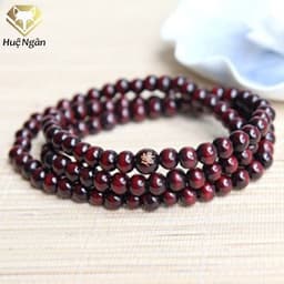 Thumbnail Vòng Tay Chuỗi Hạt Phật Giáo Gỗ Tự Nhiên 108 Trang Trí Mặt Dây Chuyền Chuỗi Hạt Cầu Nguyện Thiền Định Phật Giáo 2