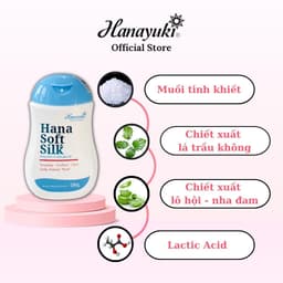 Thumbnail Dung Dịch Vệ Sinh Phụ Nữ Hana Soft Silk Chính Hãng - Hanayuki Chính Hãng Giúp Khử Mùi Vùng Kín 150g 2