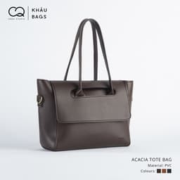 Thumbnail Túi ACACIA tote da KHÂU BY CQ đeo chéo đựng vừa A4, Laptop 4