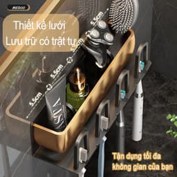 Thumbnail MEIDOO Phòng tắm kệ để bàn chải đánh răng, đựng bàn chải đánh răng, giá để bàn chải đánh răng điện 2