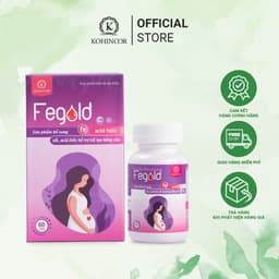 Thumbnail Viên uống bổ sung sắt FEGOLD Kohinoor (60 viên) 4
