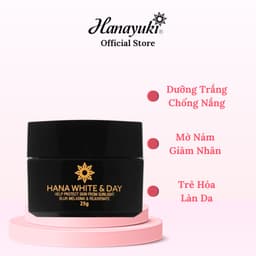 Thumbnail Kem Dưỡng Trắng Da Ngày & Đêm Hanayuki Chính Hãng 1