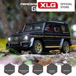 Thumbnail Mô hình xe Mercedes G63 AMG cao cấp bằng kim loại có đèn led âm thanh 2