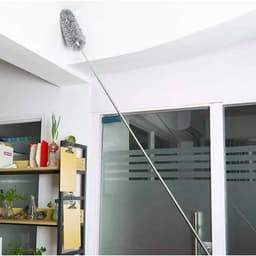 Thumbnail Chổi Quét Trần Nhà, Chổi Phất Trần Có Cán Điều Chỉnh Độ Dài Tới 2,8m Quét Mạng Nhện, Lau Chùi Bụi Bẩn Trên Cao Amalife 2
