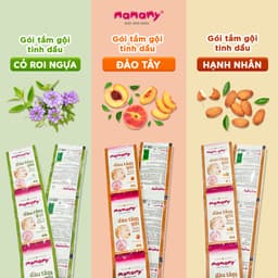 Thumbnail Sữa tắm gội Mamamy cao cấp chính hãng cho bé từ sơ sinh, gốc thực vật thiên nhiên, dịu lành gói 5ml 1