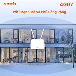 Thumbnail Bộ Phát WiFi Tenda 4G07 Chuẩn AC 1200Mpbs Dùng Sim 4G/3G Dùng Cho Ôto Và Nơi Không Có Internet 4