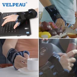 Thumbnail Nẹp đeo cổ tay Velpeau với găng tay bảo vệ ngón cái cho bệnh hội chứng De Quervain, đau cổ tay, ổn định cho viêm gân, viêm khớp, trật khớp & gãy xương hỗ trợ cánh tay. 2