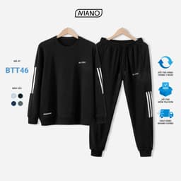 Thumbnail Bộ Nỉ Thể Thao Thời Trang Thiết Kế Năng Động Trẻ Trung Cao Cấp ZERO 1