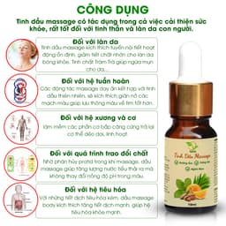 Thumbnail Tinh Dầu Massage Dưỡng Da, Ngừa Mụn TAMAS Chiết Xuất Từ Dầu Hạnh Nhân Và Các Loại Tinh Dầu Giúp Dưỡng Trắng Da, Ngừa Mụn 2