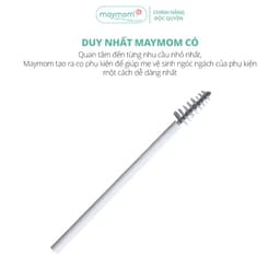 Thumbnail Cọ Phụ Kiện Maymom, Vệ Sinh Cổ Nối Phễu Hút Sữa, Chuyên Dụng Cho Việc Vệ Sinh Những Ngóc Ngách Nhỏ (1 cái) 3