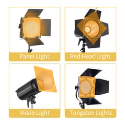 Thumbnail Tấm lọc ánh sáng SELENS màu trong suốt 40x50cm chuyên dụng cho đèn pin chụp ảnh 2