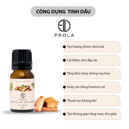 Thumbnail Tinh dầu thiên nhiên PROLA Hương Gỗ Đàn Hương Sandal Wood nguyên chất cao cấp 3