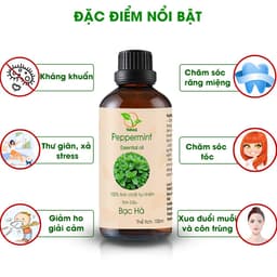 Thumbnail Tinh dầu nguyên chất xông phòng đuổi muỗi TAMAS 100ml mùi tự chọn : Sả chanh, Quế, Cam, Bạc hà, Tràm gió, Oải hương,... 2