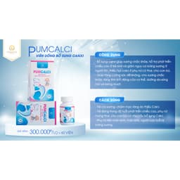 Thumbnail Viên uống bổ sung PUMCALCI Kohinoor 60 viên 1