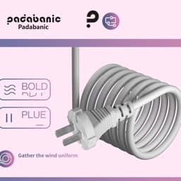 Thumbnail Máy Sấy Tóc Padabanic 2900 Phát Sáng Ion Xanh Bảo Vệ Tóc Gấp Gọn Tiện Lợi Công Suất Cao Có Thể Điều Chỉnh Nhiệt 4
