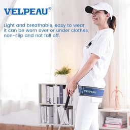 Thumbnail VELPEAU Sacroiliac Belt Đai Si Hỗ Trợ Lưng Dưới Si Khớp Xương Chậu Hông Và Đau Thần Kinh Tọa Đai Trochanter Hỗ Trợ Bà Bầu Khi Mang Thai- Có Thể Điều Chỉnh Chống Trơn Trượt & Chống Vón 4