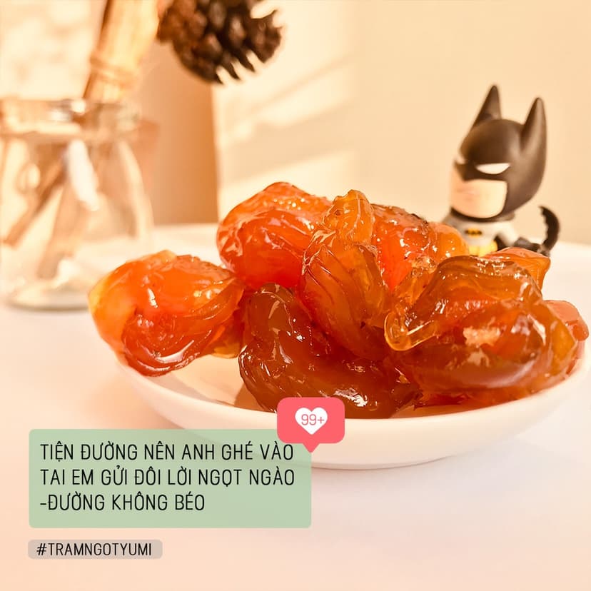 Ảnh Mận hậu Yumi Ô mai xào cay ngọt xí muội hoa quả ăn vặt trai cây thơm ngon 2