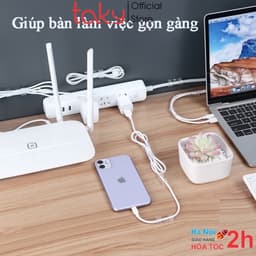 Thumbnail Vỉ 20 Nẹp Nhựa Tự Dán - Taky, Giữ Dây Kẹp Dán Tường Giữ Cố Định Các Dây Điện, Dây Mạng, Tiện Dụng Văn Phòng - Nhà. 5733 1