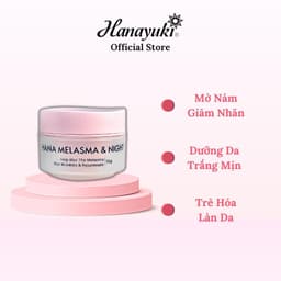 Thumbnail Kem Nám Dưỡng Ẩm Da Mặt - Kem Dưỡng Trắng Da Hanayuki Chính Hãng 15g 2