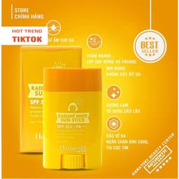 Thumbnail Kem Chống Nắng Hanayuki Dưỡng Trắng Kiềm Dầu Nâng Tông SPF 50+/PA++++, Sáp Chống Nắng Bảo Vệ Da Hanayuki Chính Hãng 22g 4