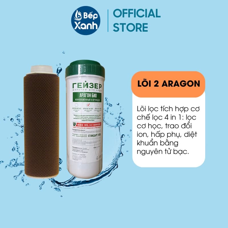 Ảnh Bộ lõi lọc nước Nano Geyser Ecotar 3 - Nhập khẩu Nga - Hàng Chính Hãng 3