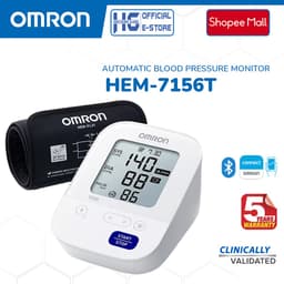 Thumbnail Máy Đo Huyết Áp Bắp Tay Kết Nối Bluetooth OMRON HEM-7156T | Cho Kết Quả Chính Xác Như Đo Tại Phòng Khám , Bệnh Viện 1