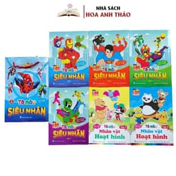 Thumbnail Sách - Tô Màu Siêu Nhân Công Chúa Dành Cho Bé Từ 3 Tuổi (Bộ 6 Quyển ) 2