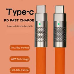 Thumbnail Cáp sạc nhanh HdoorLink đồng bộ dữ liệu usb loại C 60W 120W 6A cho điện thoại Android 3