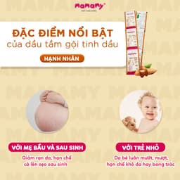 Thumbnail Sữa tắm gội Mamamy cao cấp chính hãng cho bé từ sơ sinh, gốc thực vật thiên nhiên, dịu lành gói 5ml 2