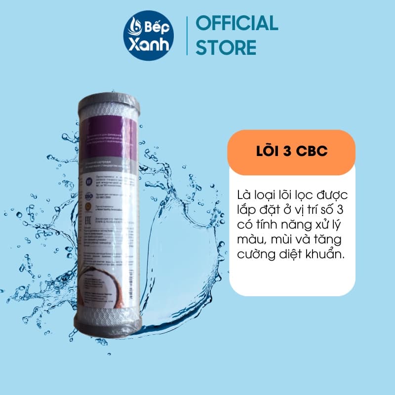Ảnh Bộ lõi lọc nước Nano Geyser Ecotar 3 - Nhập khẩu Nga - Hàng Chính Hãng 4