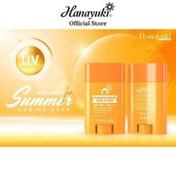 Thumbnail Kem Chống Nắng Hanayuki Dưỡng Trắng Kiềm Dầu Nâng Tông SPF 50+/PA++++, Sáp Chống Nắng Bảo Vệ Da Hanayuki Chính Hãng 22g 3