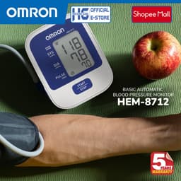 Thumbnail Máy Đo Huyết Áp Bắp Tay Tự Động Omron HEM-8712 | Thương Hiệu Nhật Bản Bảo Hành 5 Năm 3